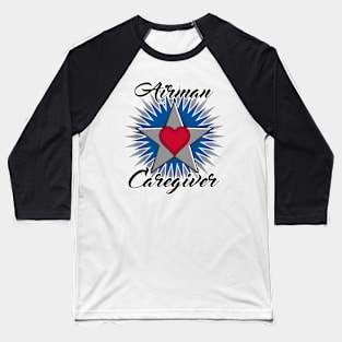 Airman Caregiver dark font Baseball T-Shirt